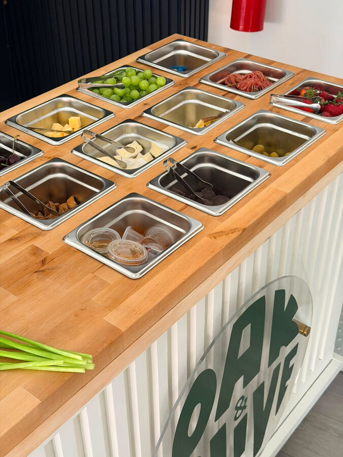 The Grazing Cart — 12 Slots – Oak & Olive artisan charcuterie Naples FL