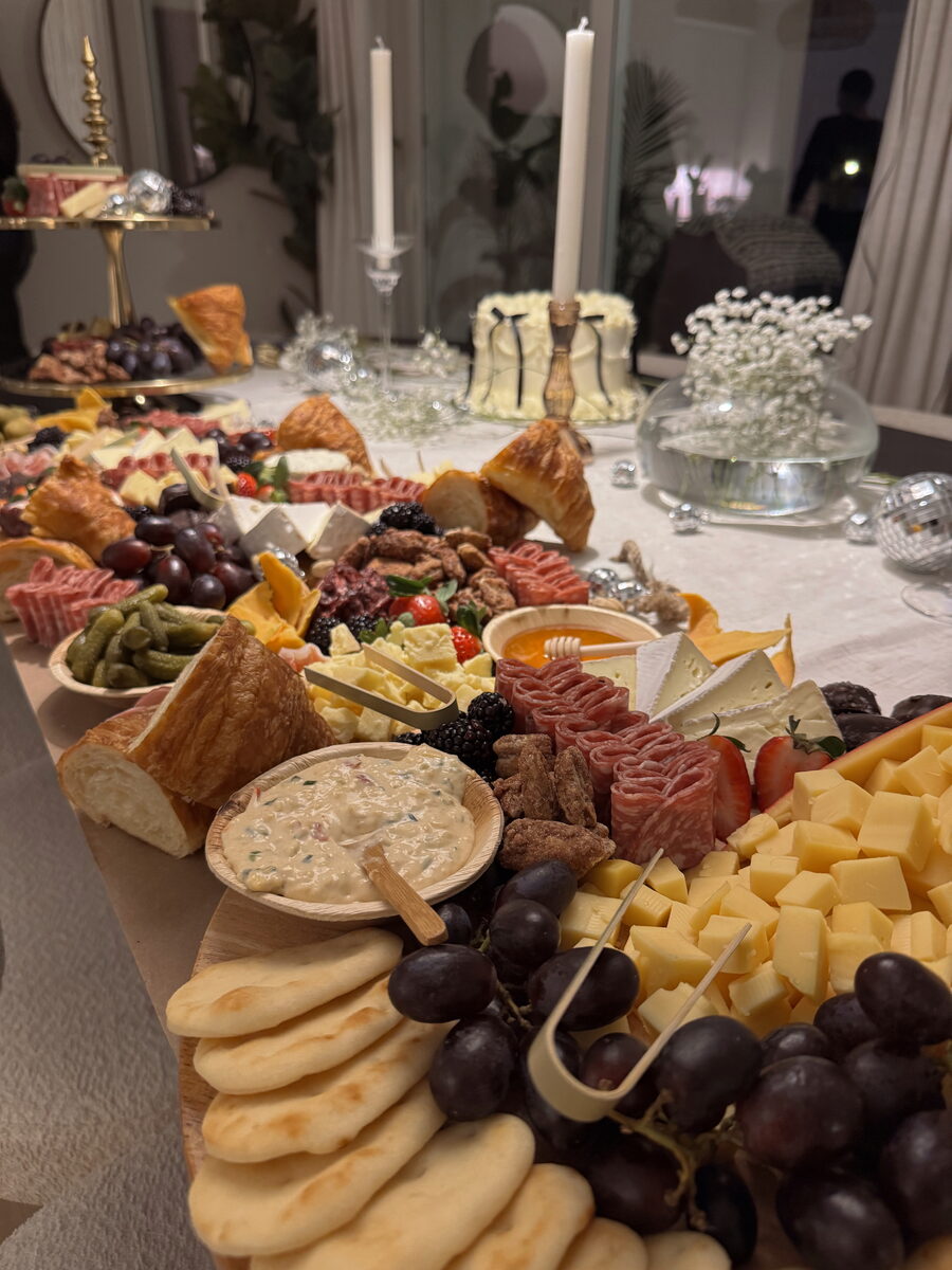 Luxury charcuterie spread for a private party in Naples, Florida